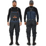 Полукомбинезон забродный NORFIN PILOT BOOTFOOT р.LS с сапогами резина р.44 82231-44-LS